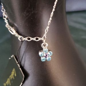 Cookie Lee silver anklet